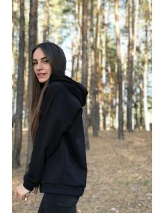 Худі чорний UNISEX 2