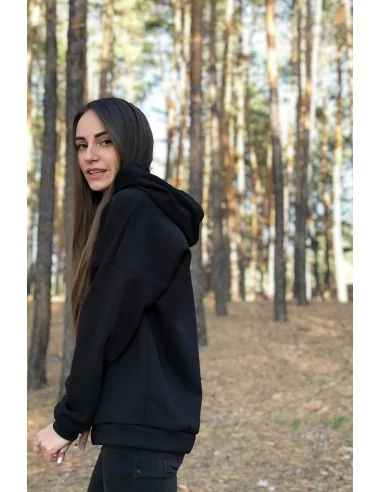 Худі чорний UNISEX Худі чорний UNISEX