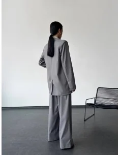 Женский костюм тройка, цвет светлый-мокко 2