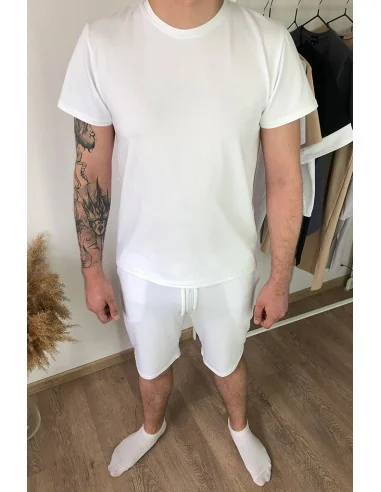 Футболка Classic UNISEX в цвете - белая