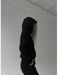 Женский, теплый костюм в черном цвете 2