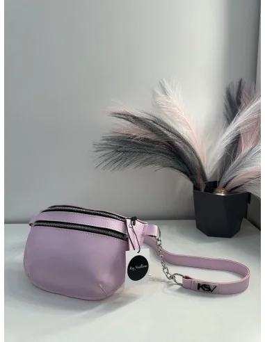 Бананка - поясная сумка, женская, в розовом цвете Бананка - поясная сумка, женская, в розовом цвете