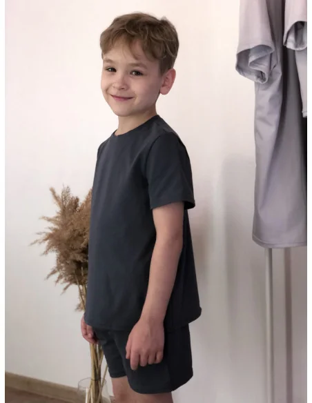 Костюм для мальчиков в цвете графит