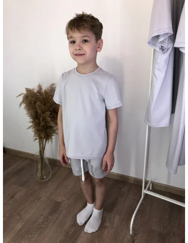 Костюм для мальчиков в цвете камень