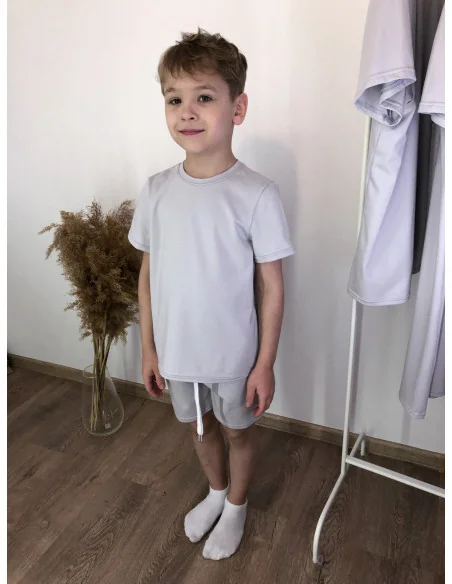 Костюм для мальчиков в цвете камень