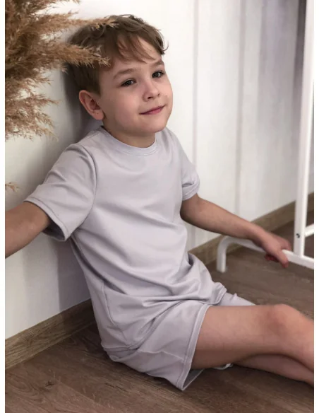 Костюм для мальчиков в цвете камень