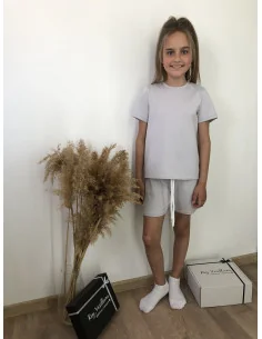 Костюм для девочек в цвете камень