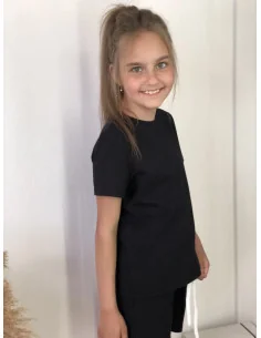 Костюм для дівчат у чорному кольорі