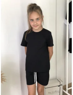 Костюм для дівчат у чорному кольорі 2