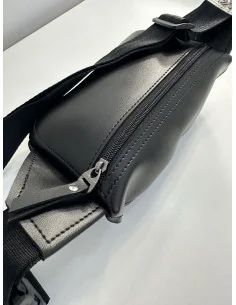 Бананка - поясная сумка, мужская, в черном цвете 2