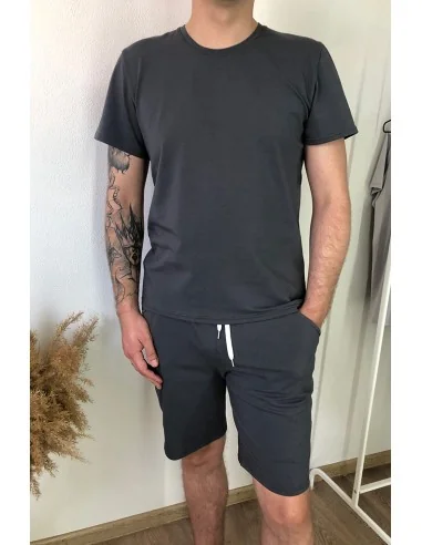 Шорты мужские, цвет-графит