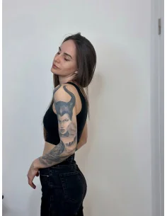 Топ в черном цвете 2