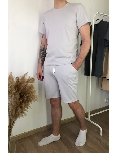 Шорты мужские, цвет-камень