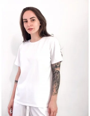 Футболка Classic UNISEX в цвете - белый