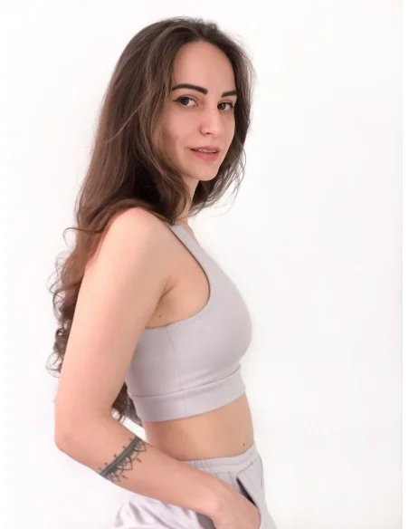 Топ в цвете камень