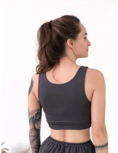 Топ в цвете графит 2