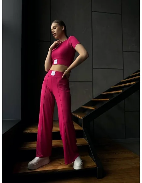 Костюм двойка, цвета фуксия