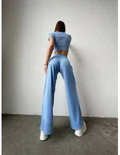 Костюм двійка, голубого кольору