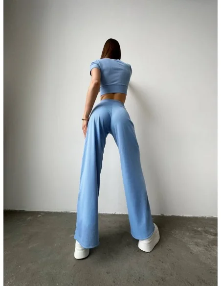 Костюм двійка, голубого кольору